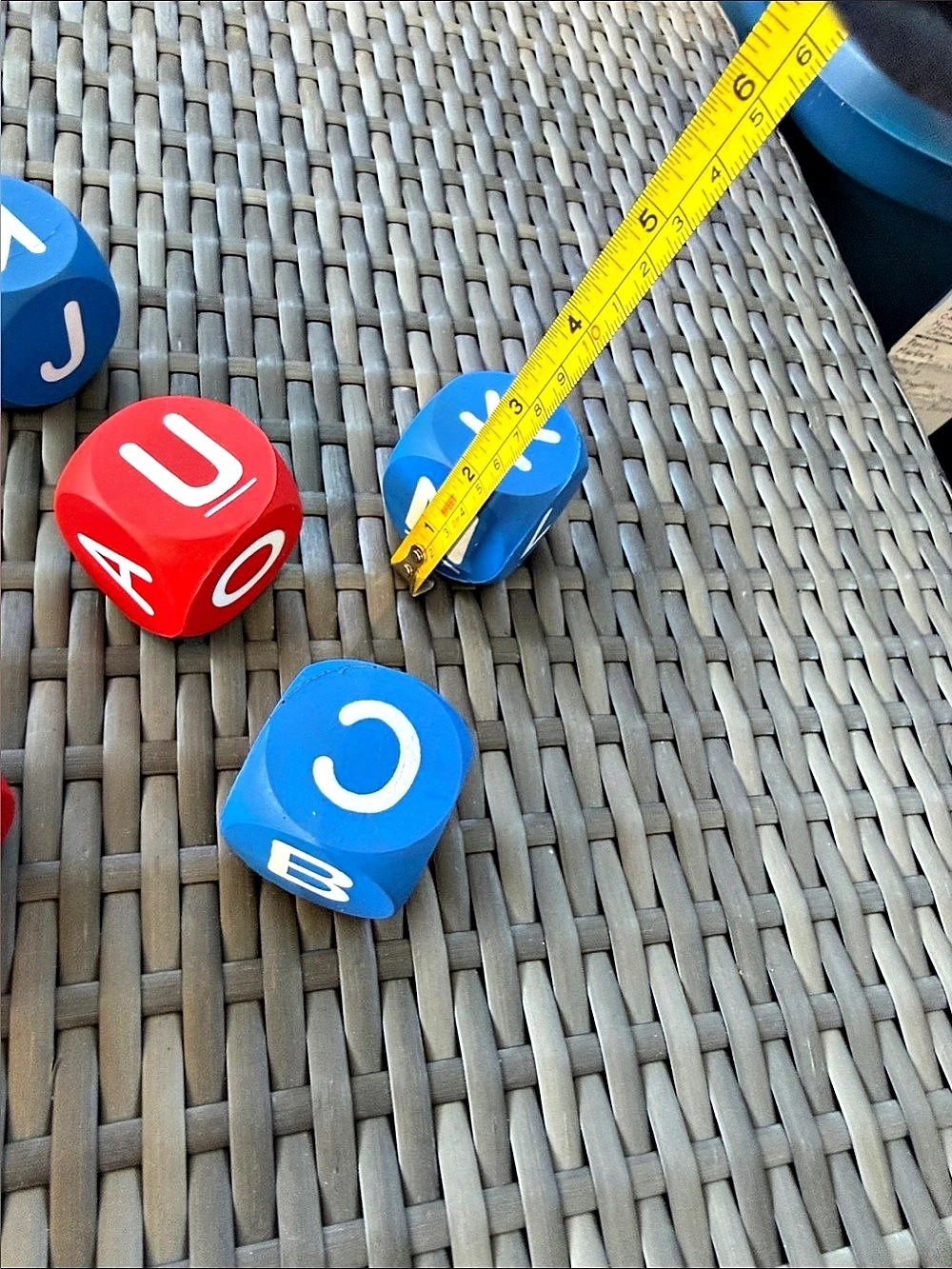 Alphabet Dice Learning Toy Set Multicolor - Picture 4 of 4